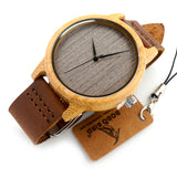 BOBO BIRD Men's Luxury Wood Bamboo Watche