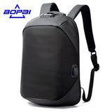 BOPAI Luxury Coded Lock Backpack for Travelling Business
