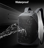 BOPAI Luxury Coded Lock Backpack for Travelling Business