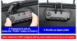 BOPAI Luxury Coded Lock Backpack for Travelling Business