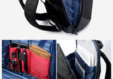BOPAI Luxury Coded Lock Backpack for Travelling Business