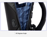 BOPAI Luxury Coded Lock Backpack for Travelling Business