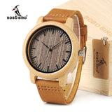 BOBO BIRD Men's Luxury Wood Bamboo Watche