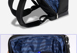 High End Business Male Waterproof Backpack USB Travel Back Pack Anti Theft