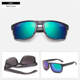 YOOSKE Fashion Sunglasses Wood Grain Sun Rivets Sunglass