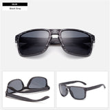 YOOSKE Fashion Sunglasses Wood Grain Sun Rivets Sunglass
