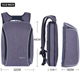 XQXA Large Smart Anti Theft Business Laptop Backpacks for Men Women College Computer Backpack Fits Most 15.6 Inch Computer