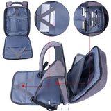 XQXA Large Smart Anti Theft Business Laptop Backpacks for Men Women College Computer Backpack Fits Most 15.6 Inch Computer