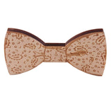 Novelty Wooden Bowknot Bow Tie Men Wedding Party Decoration