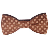 Novelty Wooden Bowknot Bow Tie Men Wedding Party Decoration