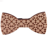 Novelty Wooden Bowknot Bow Tie Men Wedding Party Decoration