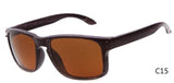 Resemble Wood Sunglasses Men Sport Sun Glasses Reflective Eyewear Wooden