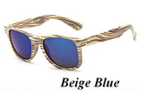 Original Brand Designer Sun Glasses man women Wooden color Retro