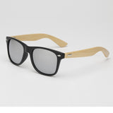 Bright Black Box Bamboo Sunglasses Handwork Wooden Leg Men  Glasses Spectacles Goggle Eyeglasses