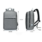 Men Canvas Backpack Laptop Anti Theft Bags For Teenager