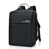 Men Canvas Backpack Laptop Anti Theft Bags For Teenager
