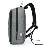 Men Canvas Backpack Laptop Anti Theft Bags For Teenager
