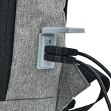 Men Canvas Backpack Laptop Anti Theft Bags For Teenager
