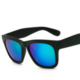 Retro Sunglasses Men Big Frame Wood Grain Eyewear Unisex Sun Glasses