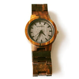 OKWISH Designer Women 's Fashion Wood Watch Wooden Quartz Watches