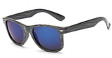 Summer Fashion Original Men Wayfarer Sunglasses Rays Style Brand Designer Wood Grain Women