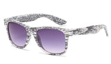 VCKA Women Brand Designer Wood Grain Sunglasses Mirror Square High Quality Sun Glasses for Women